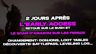 2 JOURS APRES lEARLY ACCESS Le rush Changements des donjons Scam dAmazon  Throne And Liberty [upl. by Einnod]