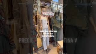 Parte V de los Precios de la ropa en Argentina calle AVELLANEDA en Flores Buenos Aires [upl. by Borg]