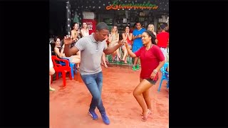 Bailando Bachata en Bonao Republica Dominicana  Johanna y Pitufo [upl. by Pickett314]