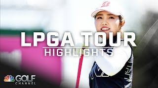 LPGA Tour Highlights Ayaka Furues electric finish at Amundi Evian  Golf Central  Golf Channel [upl. by Sladen]