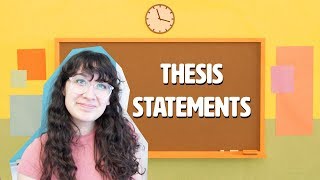 How To Write An Essay Thesis Statements [upl. by Dobbins207]