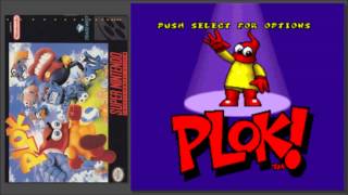 Plok SNES OST Ploks House [upl. by Elleinahc]