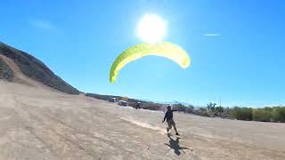 Speedflying Soboba Flight Park Little Cloud Spiruline Pro 8 and Mirage Pro [upl. by Sigrid]