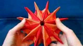 origami  modular  action origami  origami fireworks  dutchpapergirl [upl. by Yragerg]