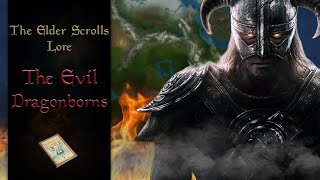 Tamriels Fallen amp Evil Dragonborns and Their Stories  The Elder Scrolls Lore [upl. by Lissak974]