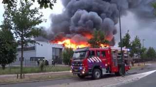 20130620 Zeer Grote Uitslaande Brand FIRE UP Oisterwijk [upl. by Ahola]