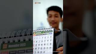 NGEPRINT KALENDER DUDUK DI WANABIPRINT wanabiprint [upl. by Yenitsed]