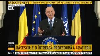 Traian Basescu despre gratierea lui Gica Popescu [upl. by Gromme]