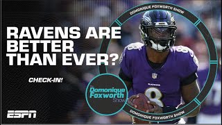 Are the Baltimore Ravens THE BEST OFFENSE in the NFL  The Domonique Foxworth Show [upl. by Rico276]