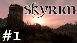 Lets Play Modded Skyrim Ep1  SkyRe Frostfall etc [upl. by Leong]