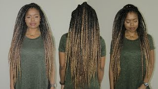 The MOST Realistic Faux Dreads  Super Light Quick Install amp Reusable [upl. by Jezebel]