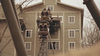 Time Traveler Worlds Tallest Spinning Roller Coaster Off Ride POV Teaser  Silver Dollar City [upl. by Beghtol]