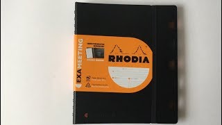 Rhodia Exameeting Organizer [upl. by Cliff]