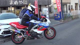 モリワキゼロサウンドを聞け 1999 ホンダ VTR1000F ファイアーストーム SC36 1999 HONDA VTR1000F FIRE STORM MORIWAKI ZERO [upl. by Mord56]