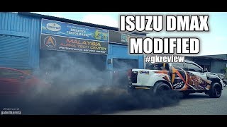 ISUZU DMAX MODIFIED 350HP by ALPHA TECH [upl. by Akirahc593]