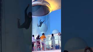 Skydiving at Sea iFly Adventure on Odyssey of the Seas  MustTry Experience [upl. by Artenehs]