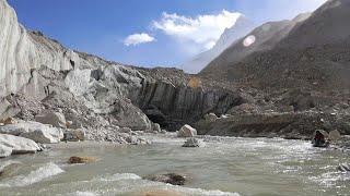 India at 75 Melting glaciers heatwaves and climate crisis  AFP [upl. by Stillmann]