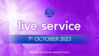 Saturday 7th October 2023  Live Service  Main Service [upl. by Thanasi]