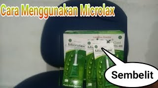 Cara Menggunakan Microlax Susah Buang Air Besar microlax caramengunaknmicrolax [upl. by Rede3]