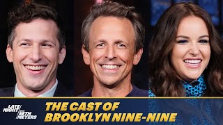 Seth Chats with the Cast of Brooklyn NineNine After Its Series Finale [upl. by Neelie305]