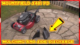 How To Attach A Mulching Plug To A Petrol Lawnmower [upl. by Okiek]