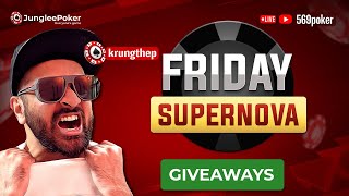 Giveaways  Friday Majors  Junglee Poker [upl. by Arrahs]