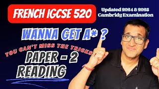 Mastering Cambridge IGCSE Paper 2 Reading Tips Strategies and Practice [upl. by Erena]