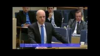 Jimme Åkesson äger Reinfeldt  Partiledardebatt 2013 [upl. by Solnit820]