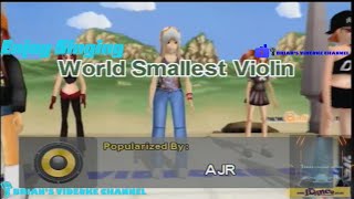 World Smallest Violin  AJR Karaoke [upl. by Iila]