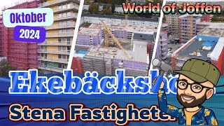 Ekebäckshöjd oktober 2024 Stena Fastigheter Göteborg 4K [upl. by Chak788]