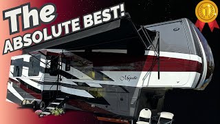 The BEST QUALITY Fifth Wheel RV to Live in  2024 New Horizons Majestic Custom RV [upl. by Aneerahs]