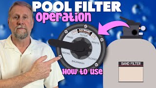 Operating Your Pools Sand Filter  Everything You Need To Know [upl. by Corry]