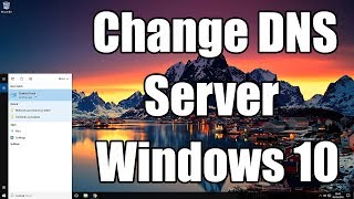 How to change DNS server in Windows 10 [upl. by Adnahsed869]