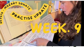 Week 9 KV576 Mozart  Practise update [upl. by Violette]