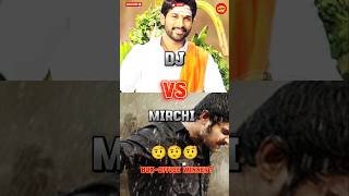 DJ Vs Mirchi Boxoffice Winner shortfeed shorts movie [upl. by Neersin]