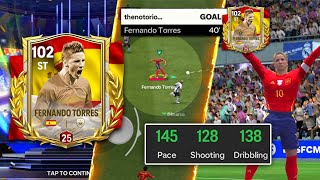 Euro Icon FERNANDO TORRES is Broken in H2H  FC Mobile [upl. by Dianemarie]