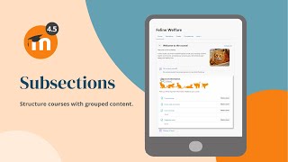 Subsections in Moodle 45 [upl. by Joshia]