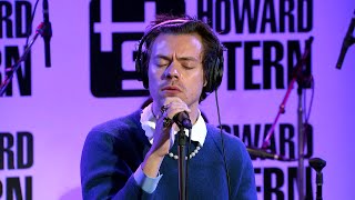 Harry Styles Covers Peter Gabriel’s “Sledgehammer” Live on the Howard Stern Show [upl. by Dnallor]