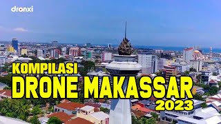 Drone Makassar 2023 jalanjalan dronevideo aerial [upl. by Adnawed877]