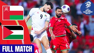 Oman vs Palestine  Full Match  AFC Asian Qualifiers™ Road to 26 [upl. by Nylaf]