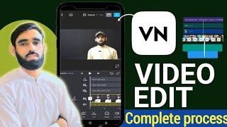 VN app se editing kaise kare  vn video editor full tutorial in hindi  VN se video edit kaise kare [upl. by Mata715]