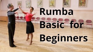 Rumba Basic Steps for Beginners  Routine and Figures [upl. by Jaquiss]