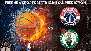 Washington Wizards VS Boston Celtics  NBA Betting Info For 102424 [upl. by Kciv818]