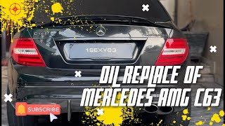 Daily Vlog  Oil Change Karwaya C63 Ka  Shakeel Ki Kameez Pharh Di Mr Shashu Ny 😂😤 [upl. by Leith]