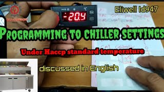 HOW TO PROGRAM ELIWELL ID974 FROM DEFAULT TO CHILLER SETTINGS [upl. by Chaudoin914]