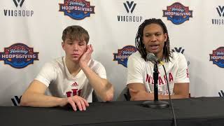 Malik Reneau and Gabe Cupps postgame Auburn [upl. by Eleirbag]