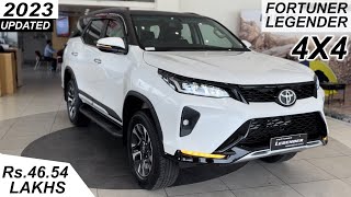 2023 NEW TOYOTA FORTUNER LEGENDER 4X4  LEGENDER SIGMA 4  TOP MODEL OF FORTUNER  NEW REVIEW 2023 [upl. by Selec]