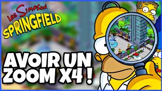 Les Simpson  Springfield  ASTUCE  AVOIR ZOOMDÉZOOM PLUS GRAND [upl. by Anileve14]