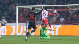 Silas Katompa Mvumpa Goal vs Barcelona Crvena Zvezdavs Barcelona Highlights Champions League 2024 [upl. by Archibaldo]