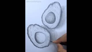 Avocado drawing shorts artistabhipsa [upl. by Arraek]